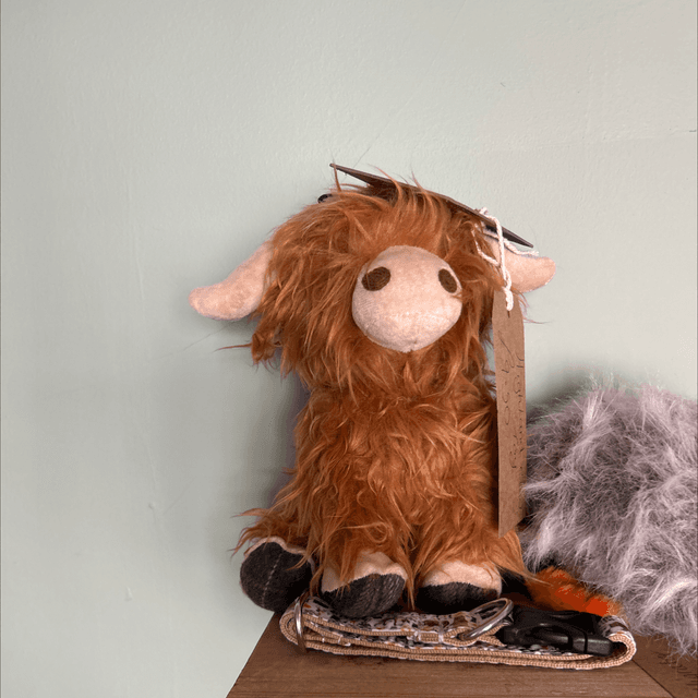 Highland cow toy 