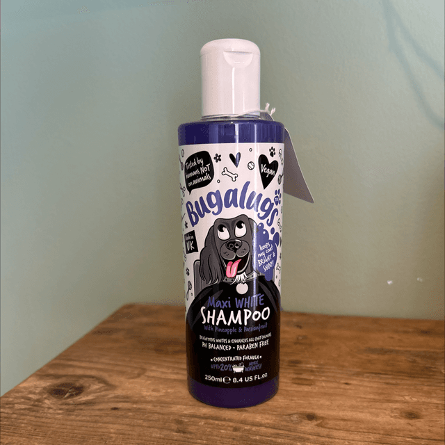 Bugalugs maxi white shampoo 