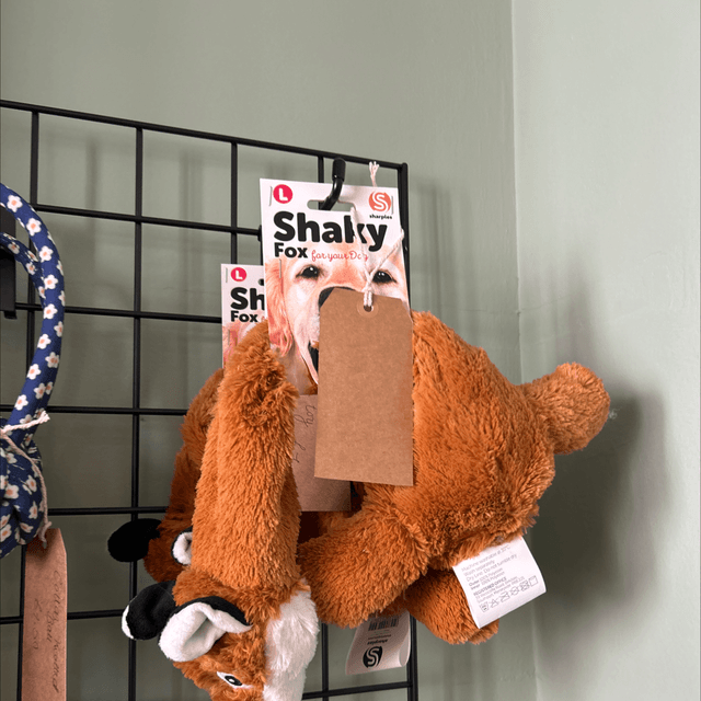 Shake a fox toy 