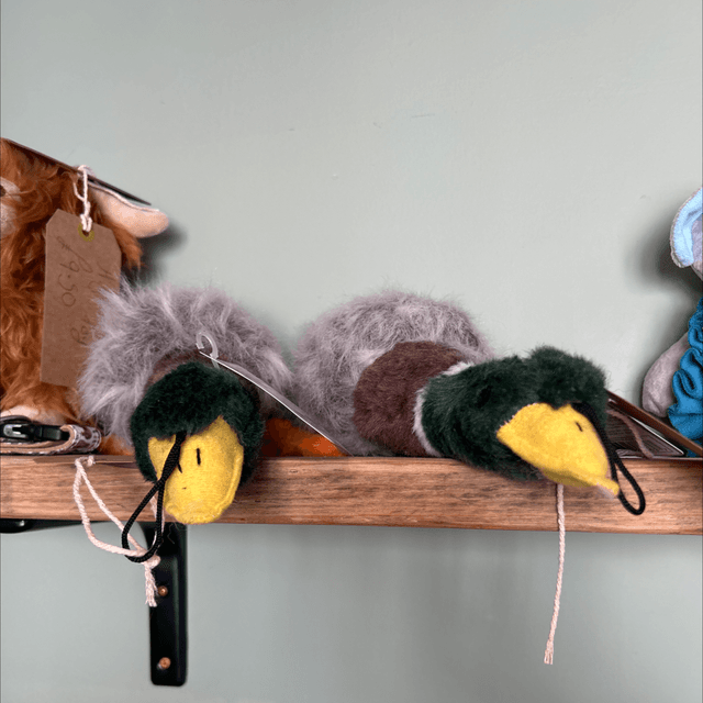 Mallard migrator duck toy 